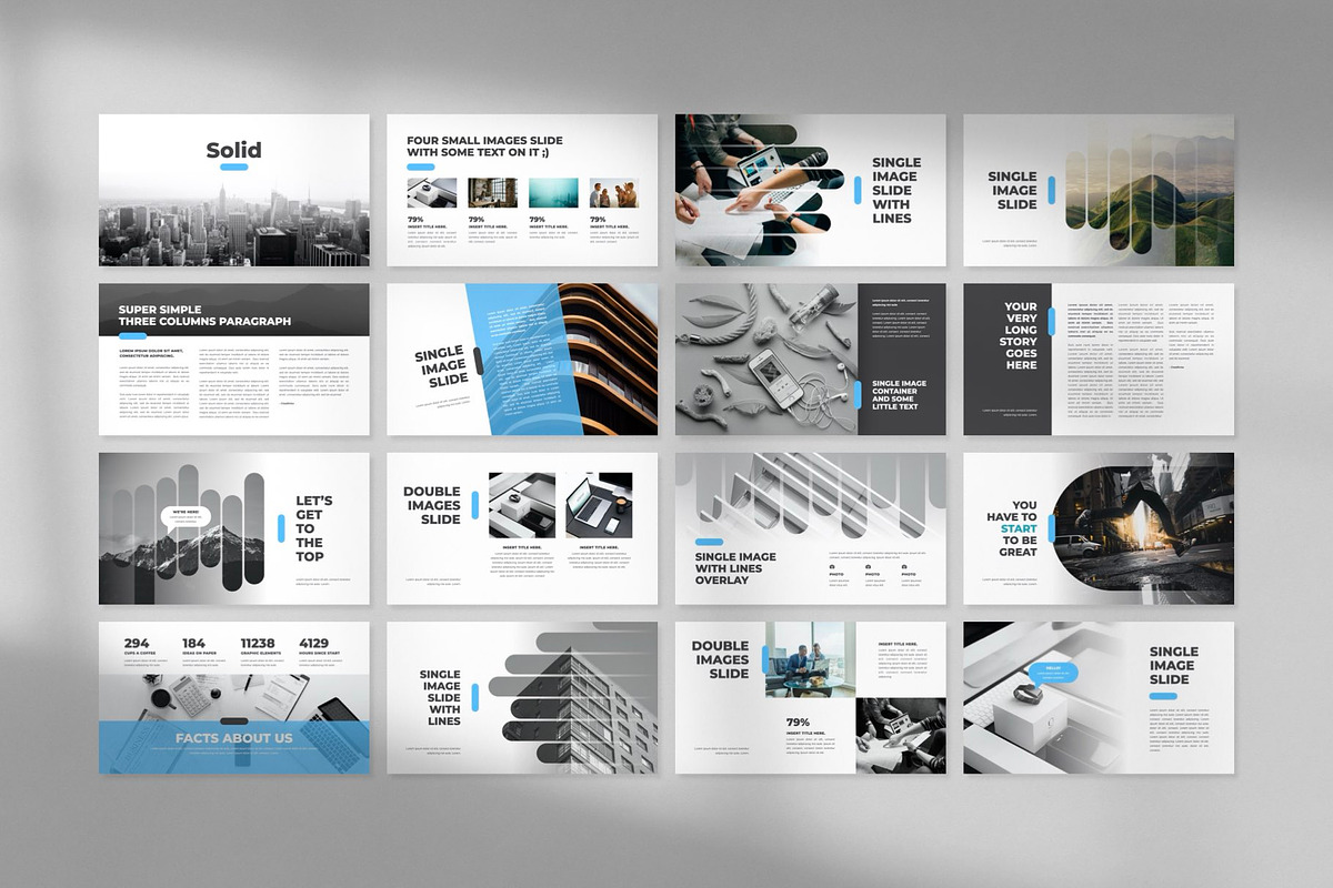 Solid PowerPoint Template, a Presentation Template by Creathrive Design (Photo 5 of 7)