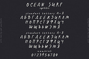 Ocean Surf Hand Written Font, a Script Font by Artcoast Fonts (Thumbnail 4 of 15)