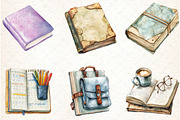 Back to School Notebook PNG Bundle, an Illustration by Libby Wishes (Thumbnail 4 of 5)