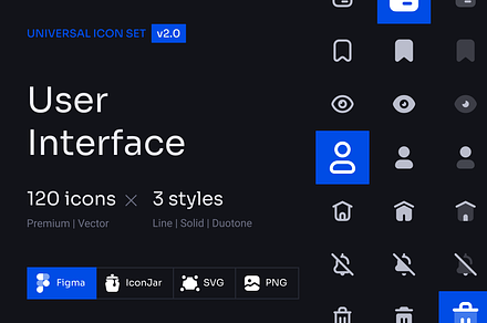 Universal Icon Set | User Interface