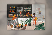 Enjoy Coffee. Collection, a Food Illustration by Merfin (Thumbnail 2 of 9)