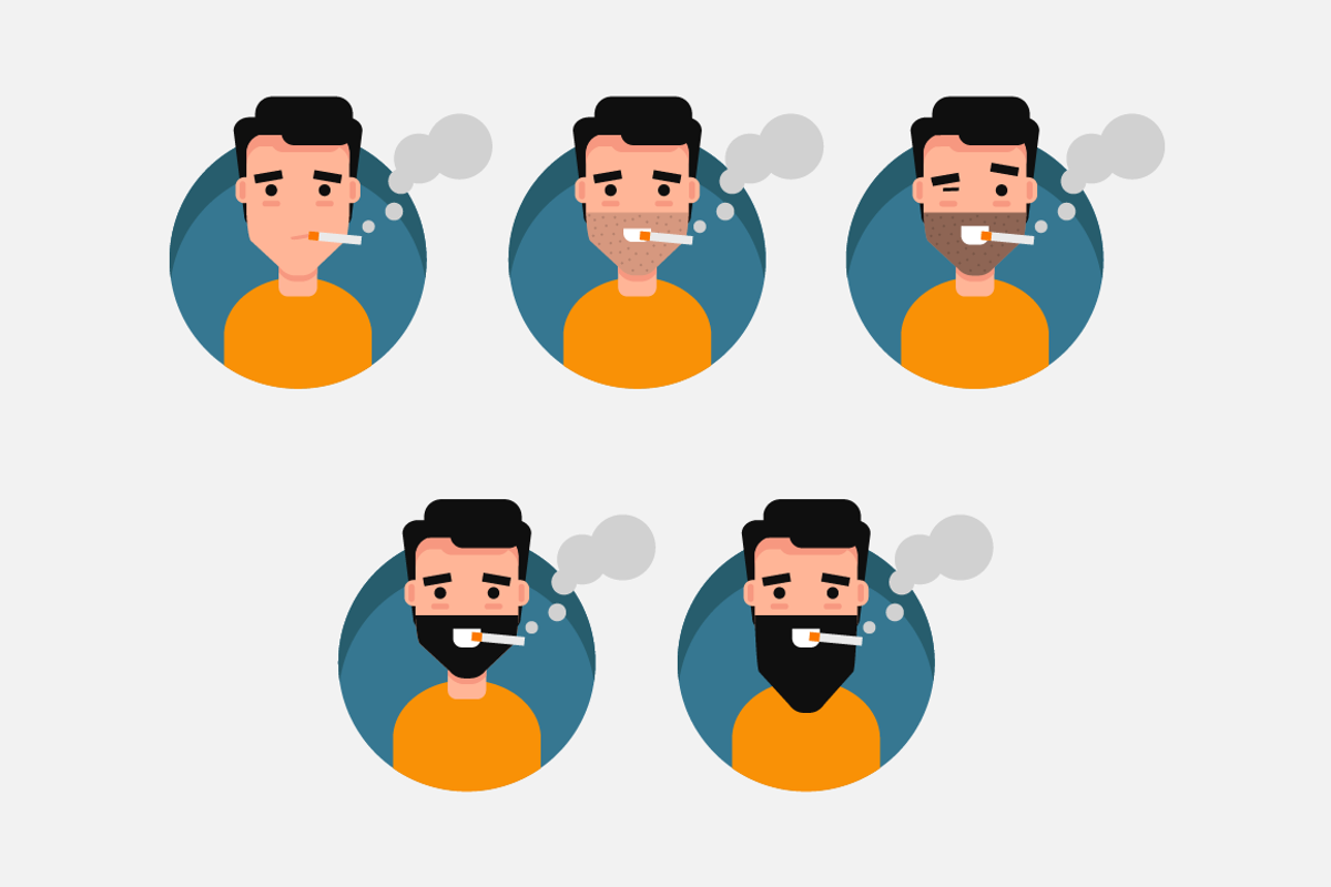 Character Design – Guy Doing Things, a Background Graphic by Orange Graphics (Photo 6 of 11)