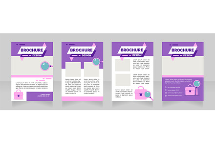 Resume customization blank brochure, a Poster Template by bsd studio