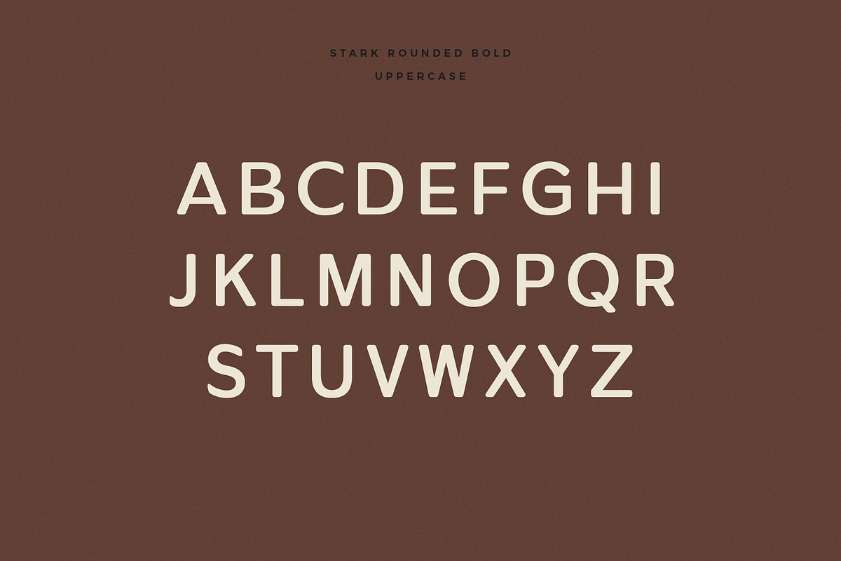 Stark Rounded - A Modern Sans Serif, a Sans Serif Font by Cassandra Cappello (Photo 4 of 9)