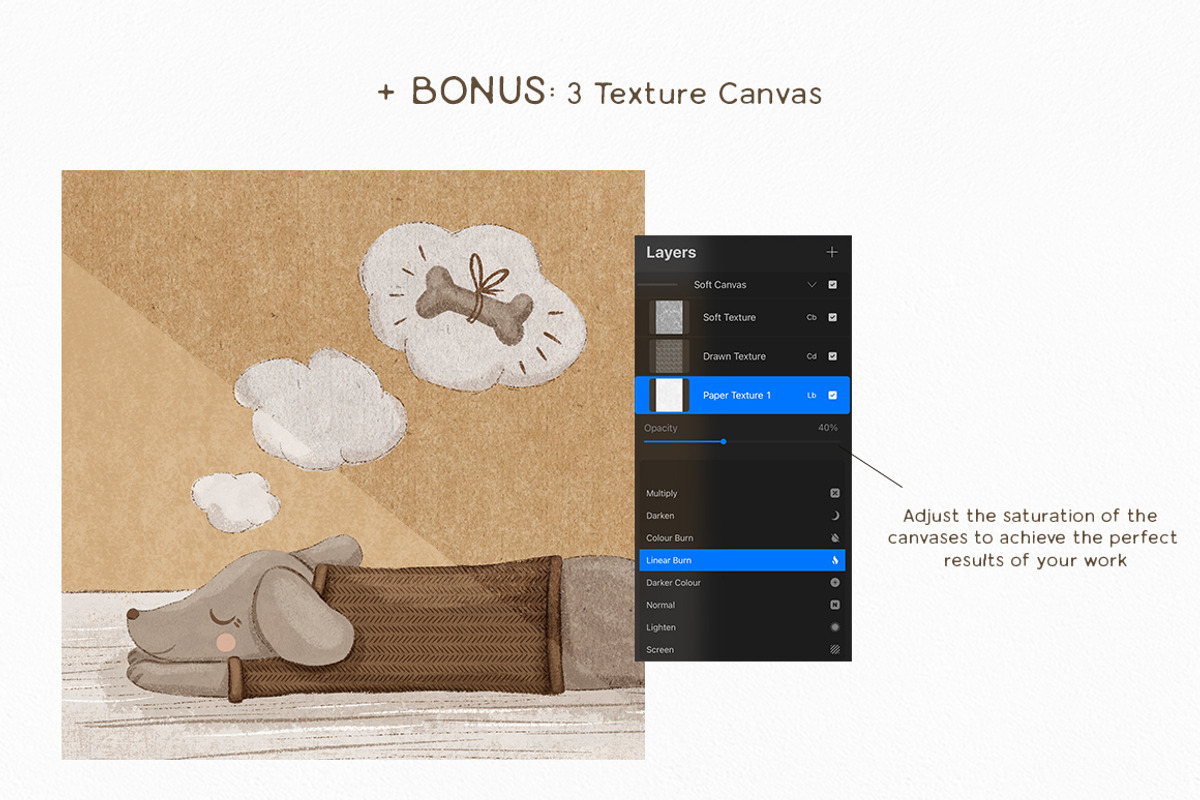 Procreate Brushes & Canvas Funny Art, a Brush Add-On by polikarpovaart (Photo 9 of 13)
