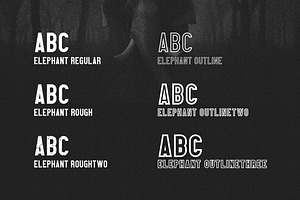 Elephant Font Family -50%