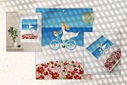 Posters Collection Vacation, a Person Illustration by WildStrawberry Magic (Thumbnail 5 of 9)