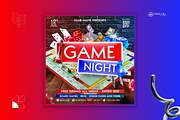 Game Night Flyer Canva Template, a Flyer Template by PeetalyStudioDesigns (Thumbnail 3 of 5)