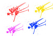4 CoolSplatter Brushes for Photoshop, a Brush Add-On by PeoGeo Creative (Thumbnail 5 of 8)