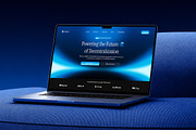 Blockchain Platform Landing Page, a Landing Page Template by Font Kingdom (Thumbnail 2 of 5)