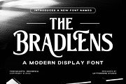 The Bradlens - Modern Display Font, a Serif Font by Letterhend Studio (Thumbnail 1 of 9)