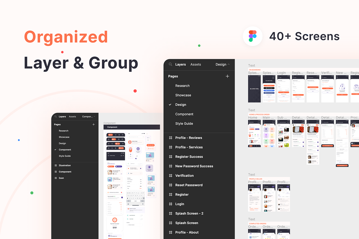 Lance Hub UI Kit, an UI Kit Template by Kawalan Studio (Photo 2 of 3)