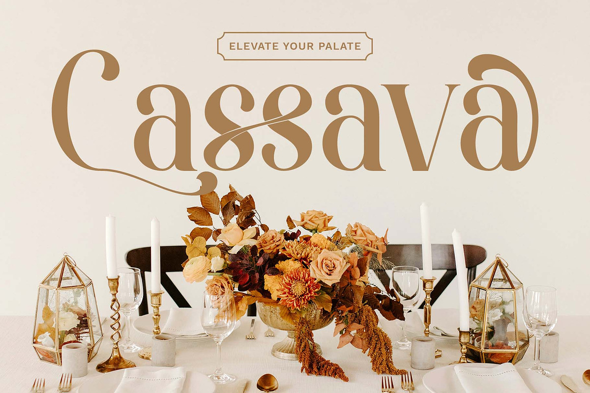 Ovalle – Elegant Display Serif Font, a Serif Font by kangfont Studio (Photo 11 of 12)