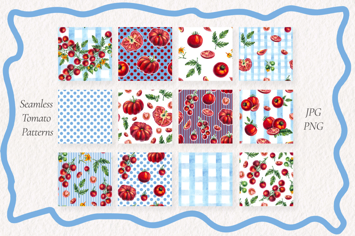 ITALIAN SUMMER Branding Collection, a Food Illustration by SashaKondr (Photo 11 of 13)