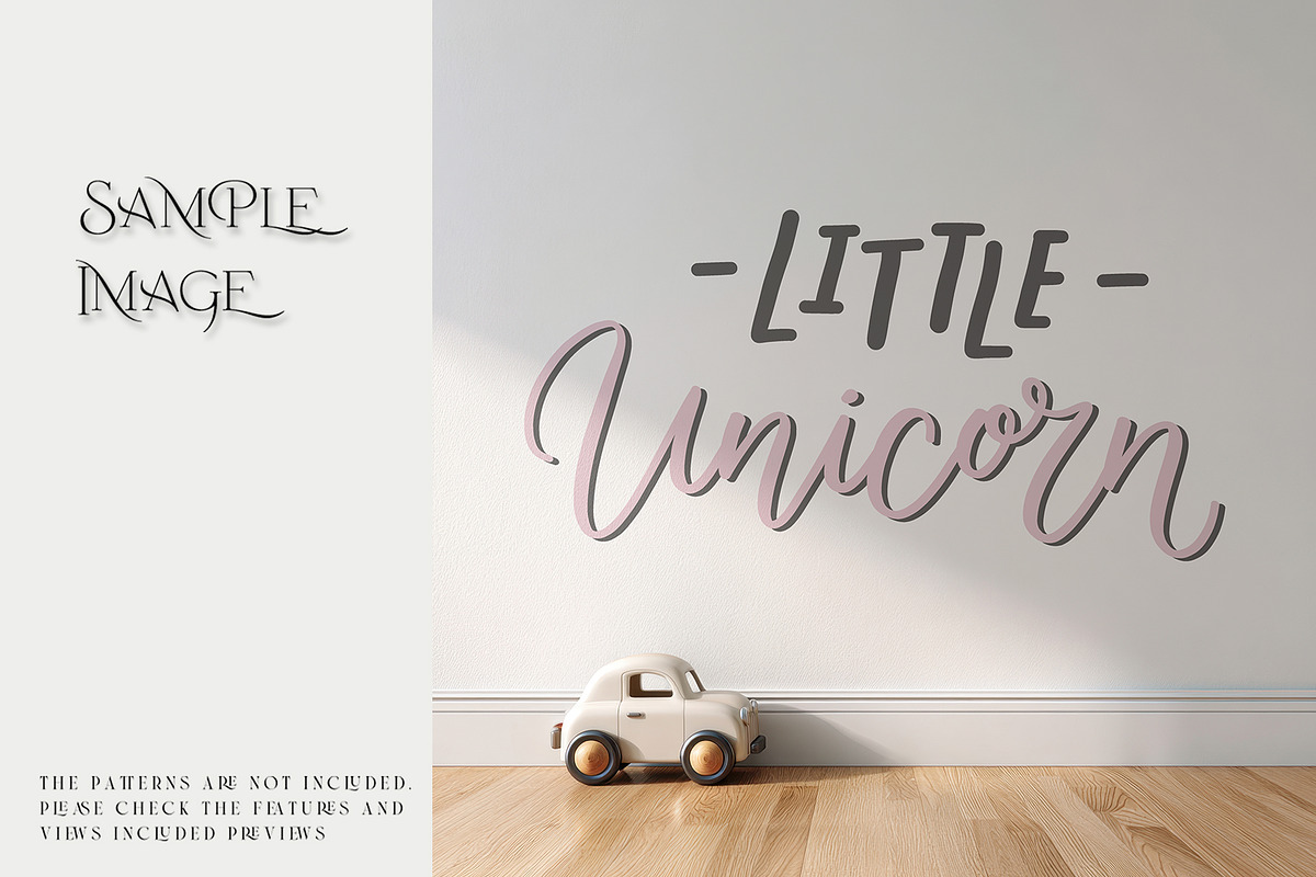 Nursery Wallpaper PNG & PSD Mockups, a Product Mockup by mock-ups (Photo 5 of 12)