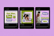 Playful Cute Modern Spring Instagram, a Social Media Template by graphicook (Thumbnail 4 of 6)