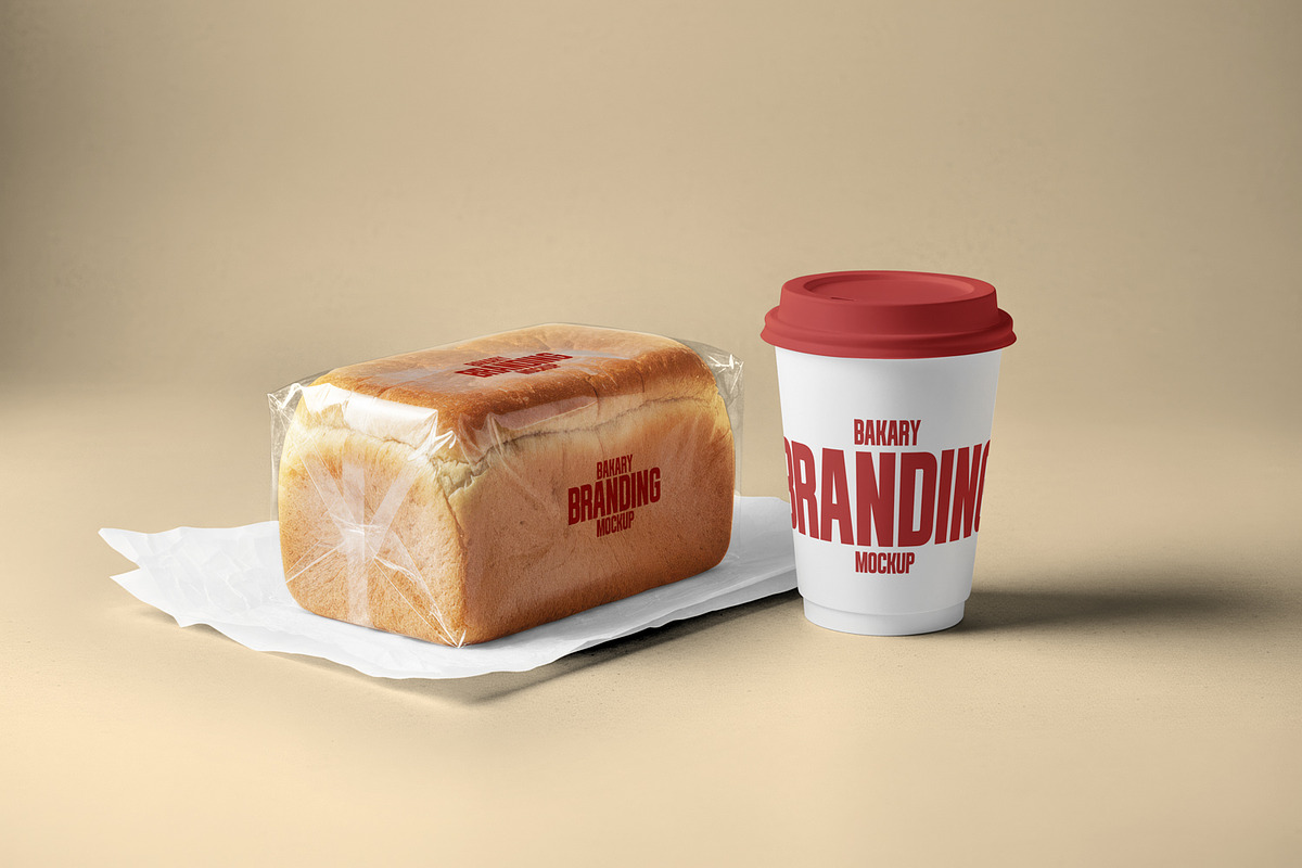 Bakery Branding and Packaging Mockup, a Packaging Mockup by RamStudio2 (Photo 7 of 10)