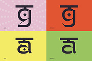Hindi Raj - Festive Devanagari Font, a Sans Serif Font by Casloop Studio (Thumbnail 8 of 9)