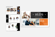 Yearly Report Annual Statistic PPT, a Presentation Template by Robs Daily Design (Thumbnail 3 of 9)