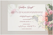 Sandria Script, a Script Font by Attract Studio (Thumbnail 9 of 10)
