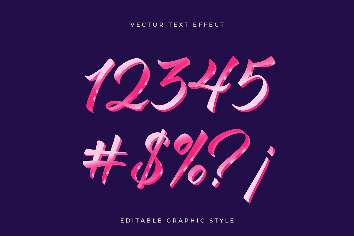Elegant Script Text Effect preview 2