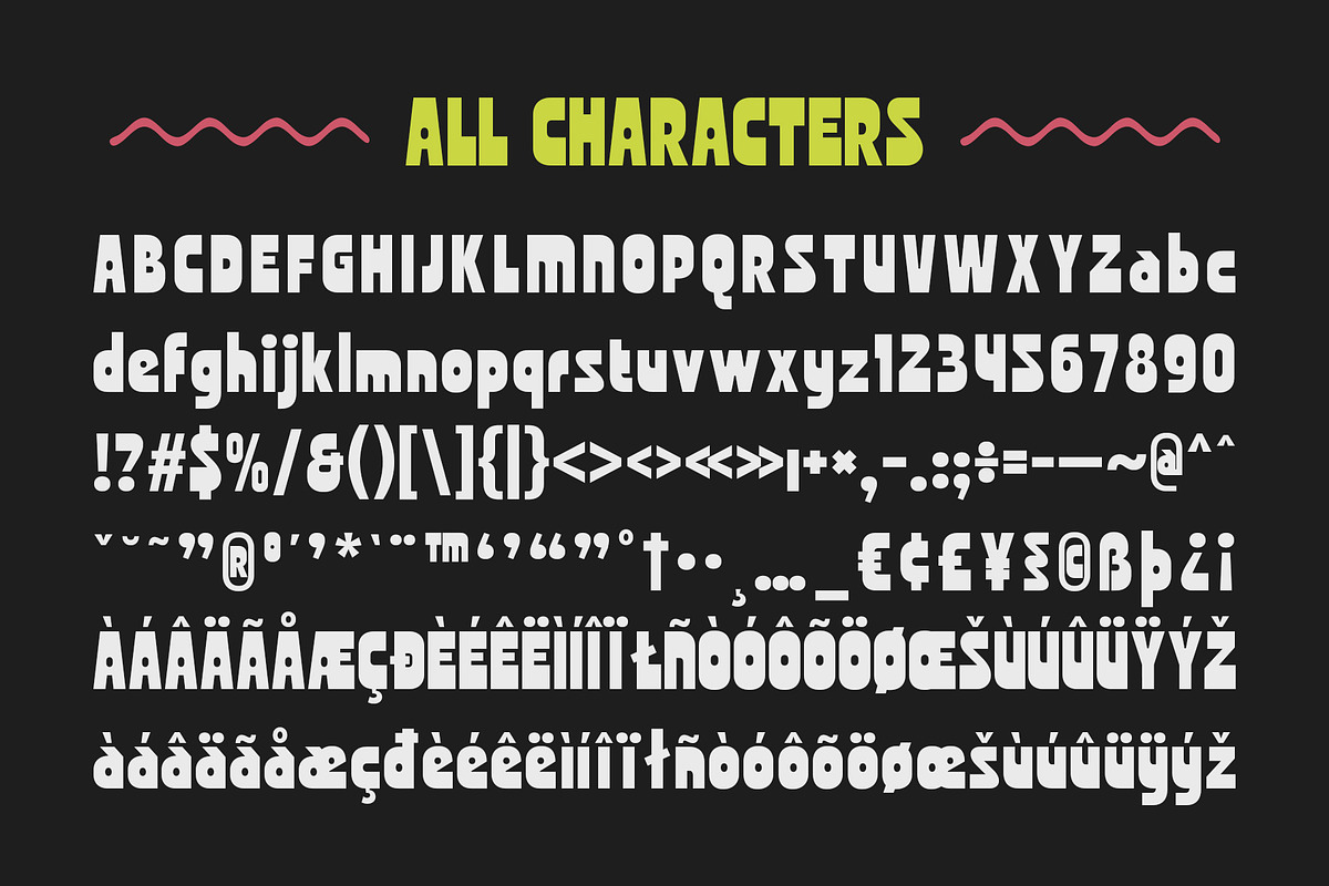 CS Boswell – Bold Font, a Sans Serif Font by Craft Supply Co. (Photo 16 of 16)