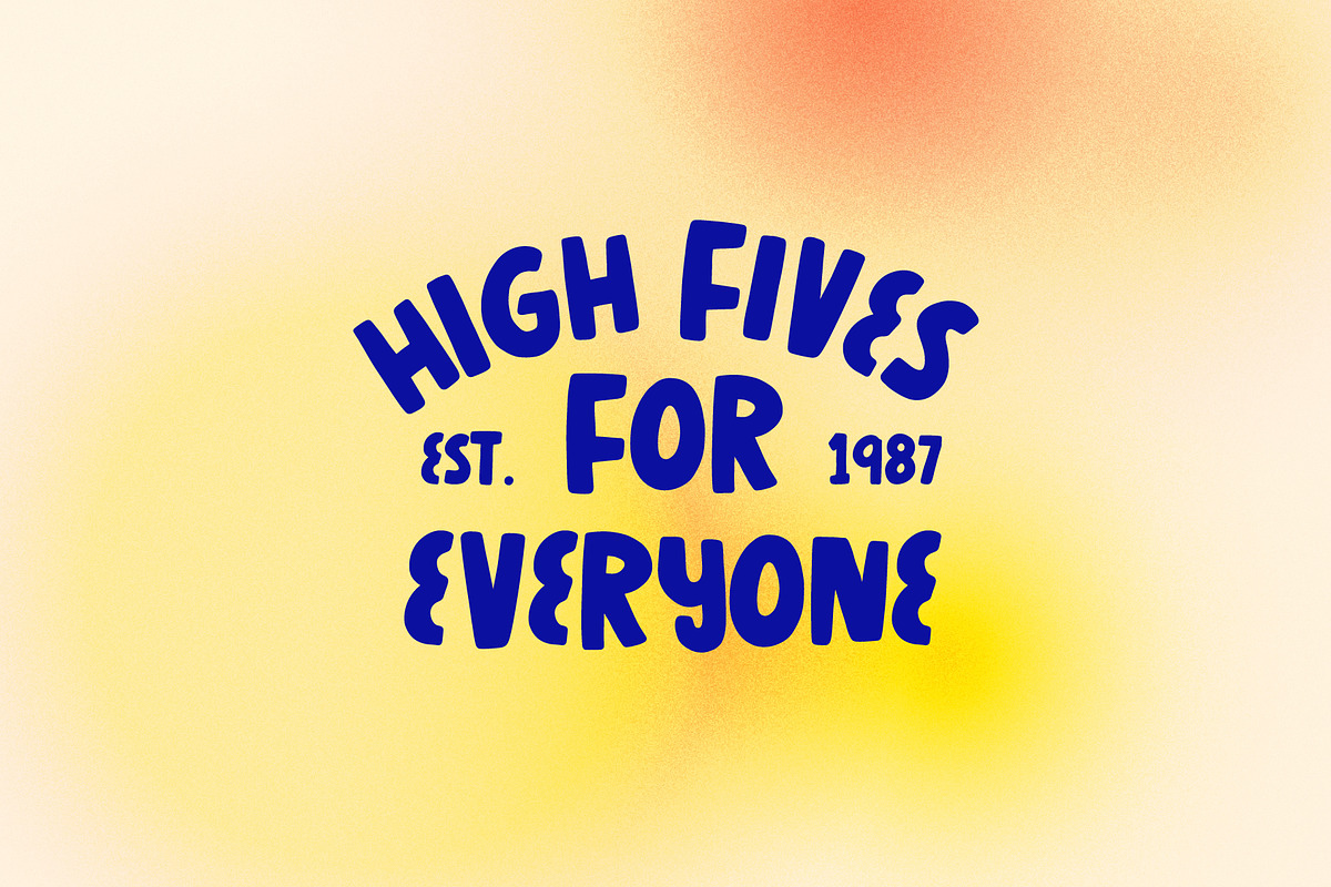 Stomping Grounds • Bubble Font, a Sans Serif Font by Becky Simpson (Photo 8 of 21)