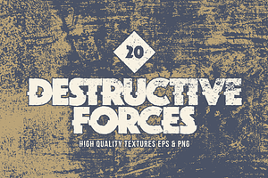 Destructive Forces Cement Textures