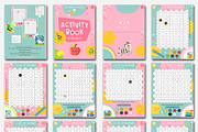 Practice Workbook for Kindergarten, an Education Illustration by Nursery Art (Thumbnail 4 of 8)