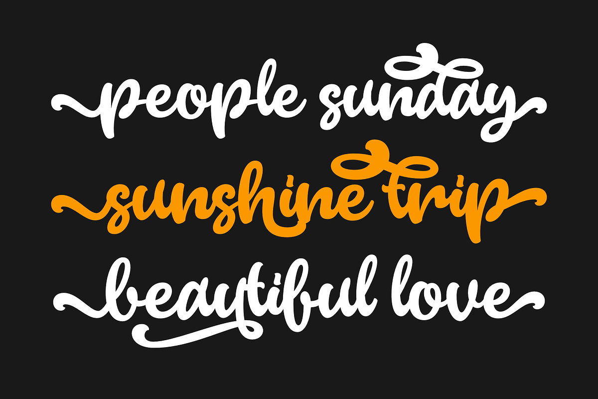 Ladywish, a Handwritten Font by ahweproject (Photo 4 of 8)