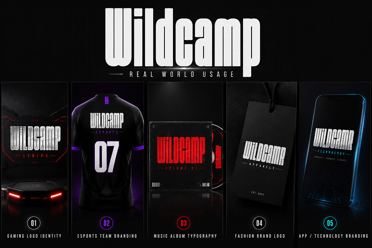 Wildcamp, a Slab Serif Font by Wow Magic (Photo 2 of 4)