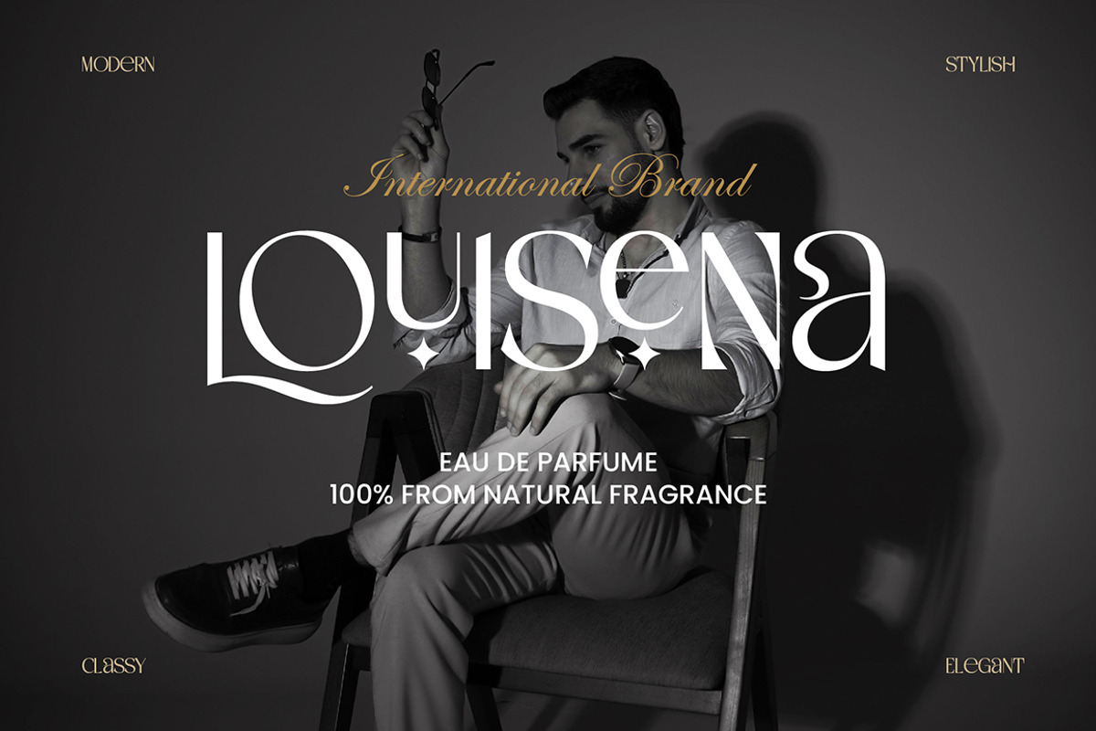 Delorian - Luxury Modern Classy, a Sans Serif Font by tebaltipislab (Photo 7 of 8)