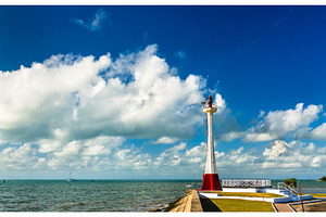 Baron Bliss Lighthouse in Belize, an Architecture Photo by Leonid Andronov