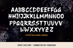 Frost SVG Font Brushes