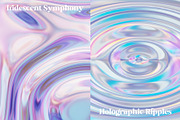 Liquid Metallic Iridescent Animation, a Graphic by LarysaZabrotskaya (Thumbnail 5 of 10)
