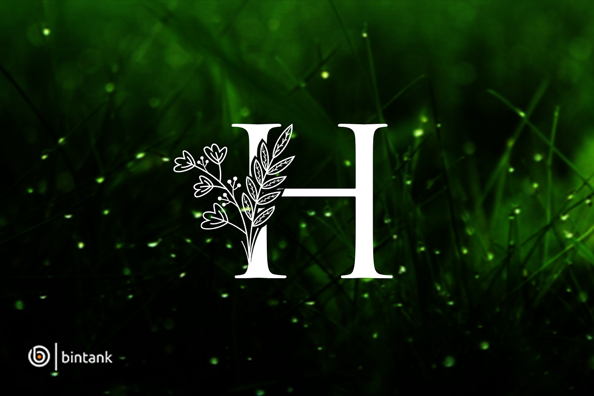 Gold H Letter Logo, a Branding & Logo Template by Bintank Studio (Photo 2 of 2)