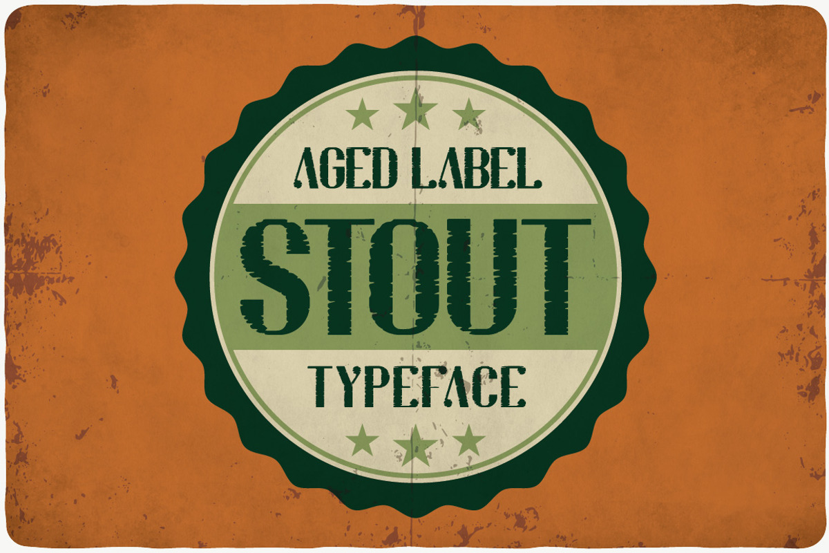 Stout typeface preview 6