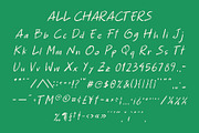 CS Brooklyn Pixel, a Handwritten Font by Craft Supply Co. (Thumbnail 8 of 8)