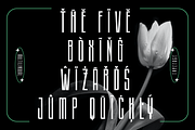 AKAGEEH | Retro Condensed Font, a Sans Serif Font by twinstd (Thumbnail 4 of 13)