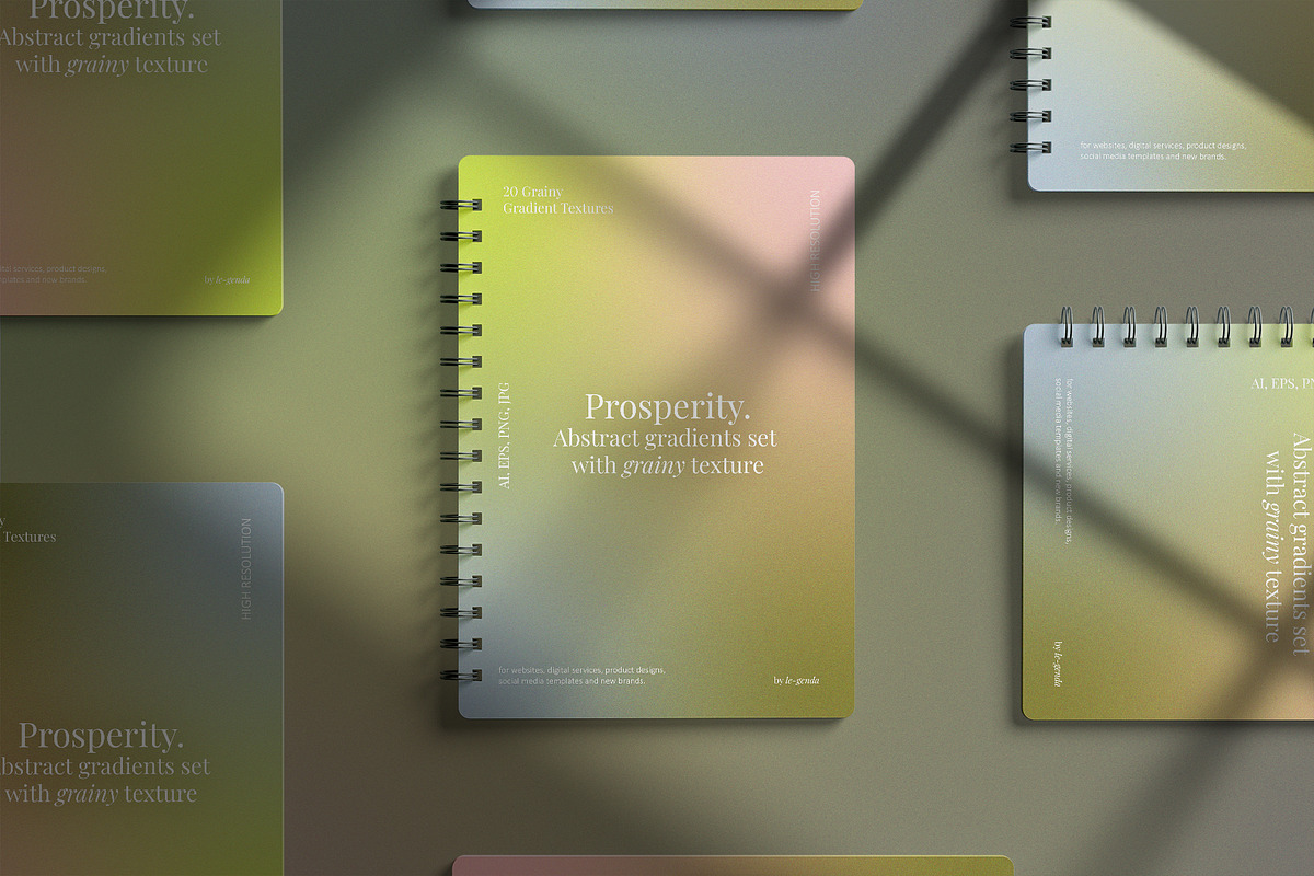 20 Prosperity Gradients Set, a Texture Graphic by le-genda (Photo 10 of 11)