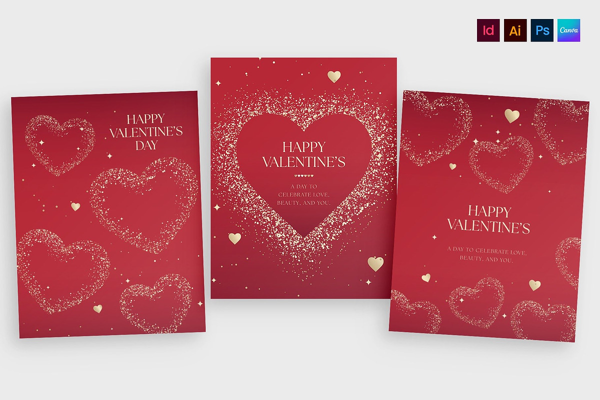 Valentines Flyer Poster Template, a Flyer Template by BrandPacks (Photo 1 of 6)