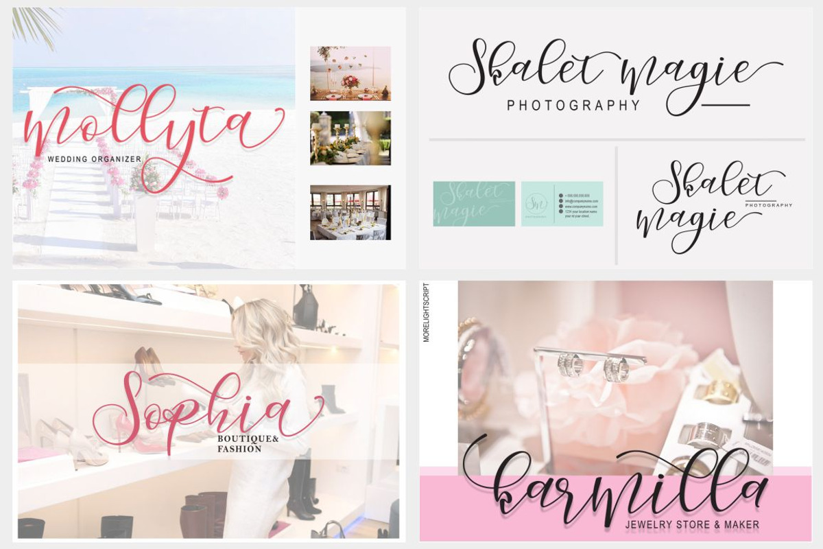 All in one Font Bundles, a Script Font by MSG Studio (Photo 8 of 15)