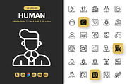 Human Icons, an Icon by Spacepixel Creative (Thumbnail 1 of 3)