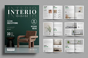 Interior Home Decoration Magazine, a Magazine Template by ContestDesign (Thumbnail 1 of 3)