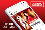 Birthday Flyer Template, a Templates & Theme by MithilaCreation (Thumbnail 4 of 6)