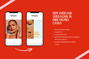 Pinkish Skincare Instagram Templates, a Social Media Template by My Template Studio (Thumbnail 10 of 16)