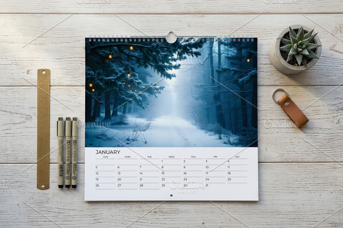 Magical Winter Forest Path Photo, a Holiday Photo by Aura Canyon HQ (Photo 6 of 7)