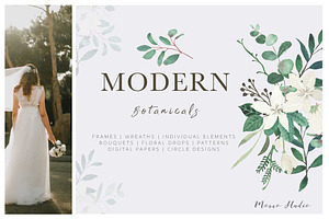 Modern Botanicals Florals & Leaves