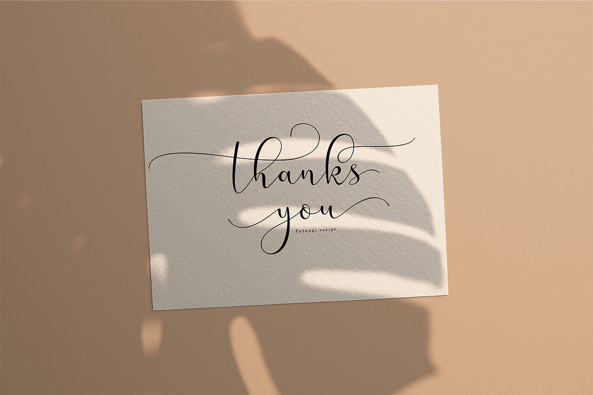 Pelangi script, a Script Font by Sulthan Studio (Photo 9 of 9)