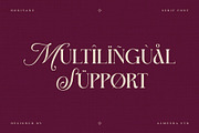 Noxivane — Stylish Serif Script, a Serif Font by Almeera Std (Thumbnail 7 of 10)